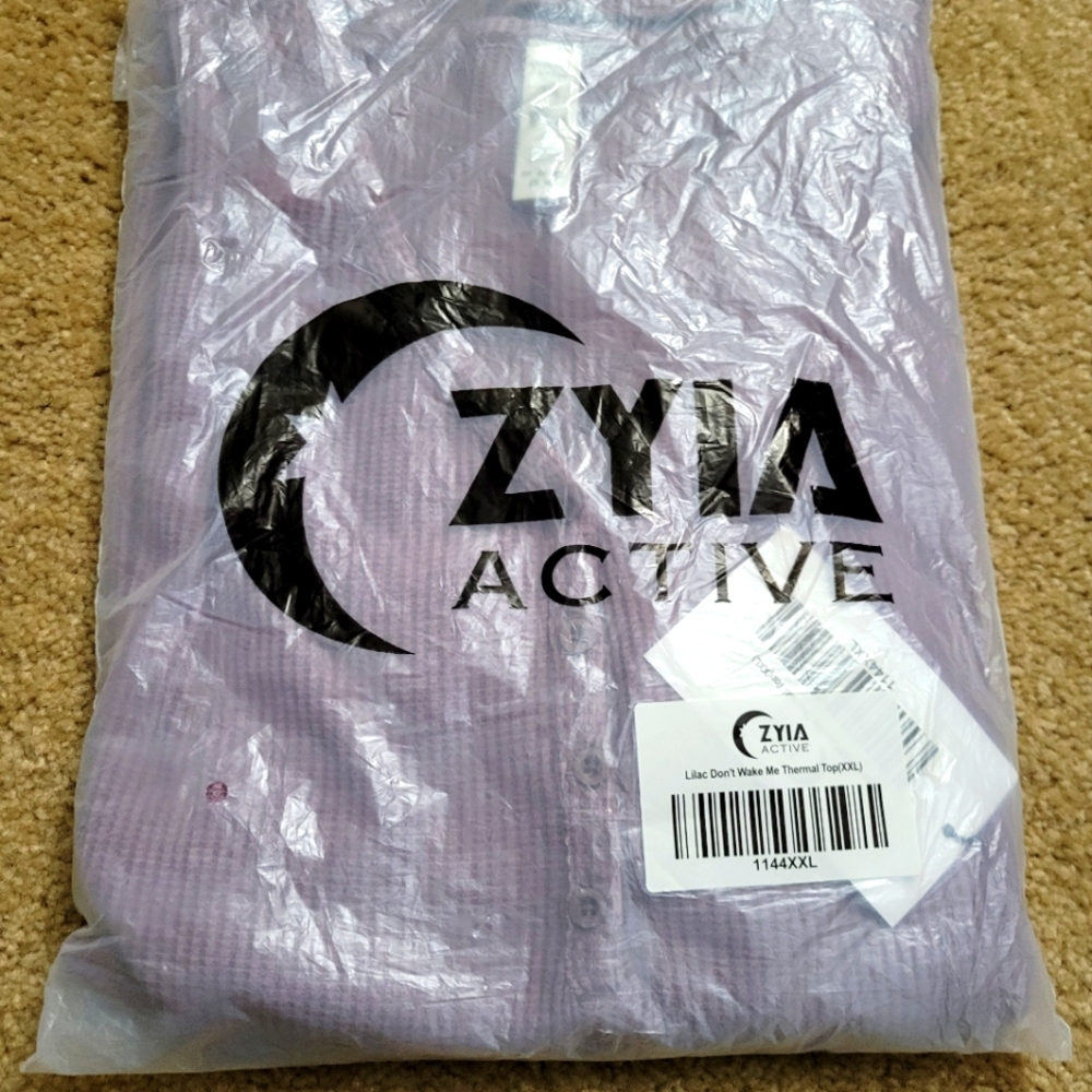 Zyia Lilac Thermal Top